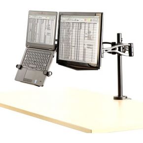 Fellowes 8211901 accessoire montage fla 4 orig - Fellowes 8211901 tot 17" Bureausteun (zwart)