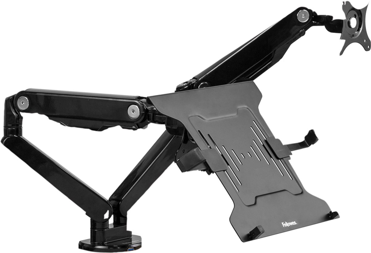 Fellowes laptop arm accessoire voor mon 4 orig - Fellowes Laptop Arm Accessoire Voor tot 17" Bureausteun (zwart)