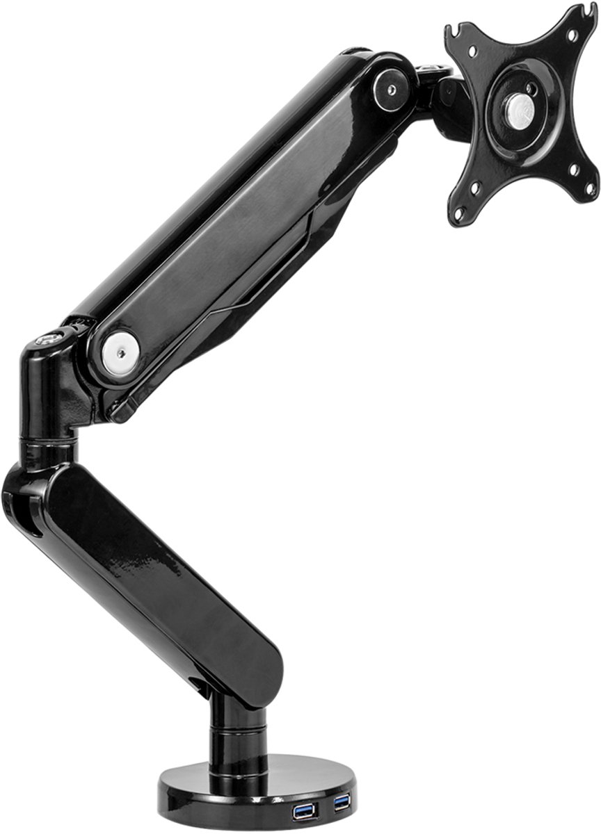 Fellowes platinum monitor arm 1 scherm 9554337 6 orig - Fellowes Platinum Monitor Arm 1 Scherm Tot 8 kg tot 32" Bureausteun