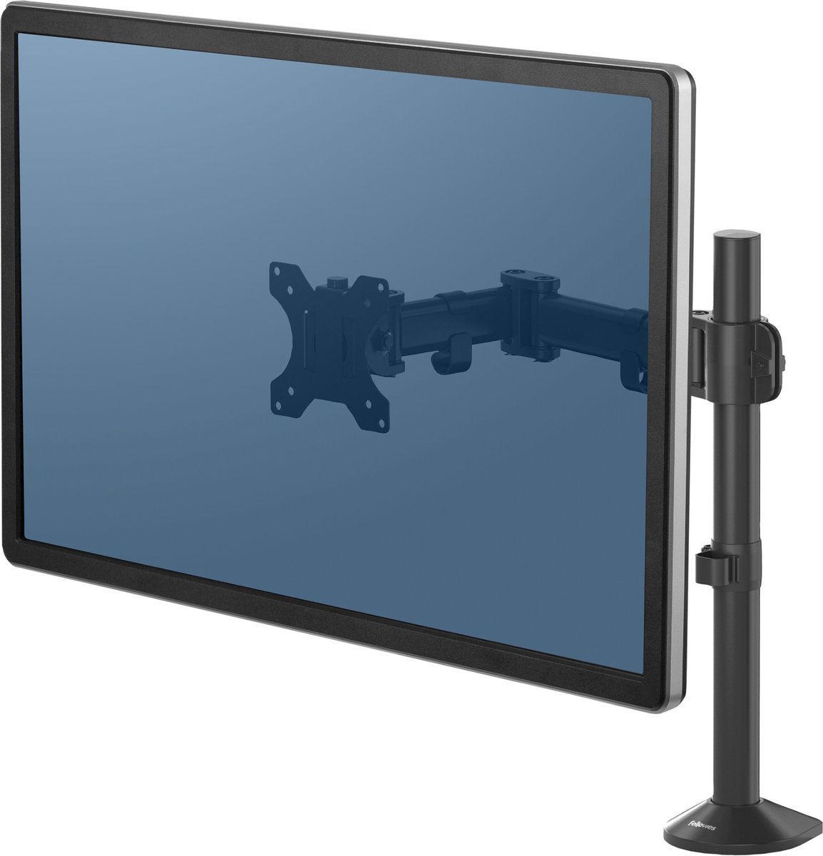 Fellowes reflex monitor arm 1 scherm 32 5 orig - Fellowes Reflex tot 32" Bureausteun (zwart)