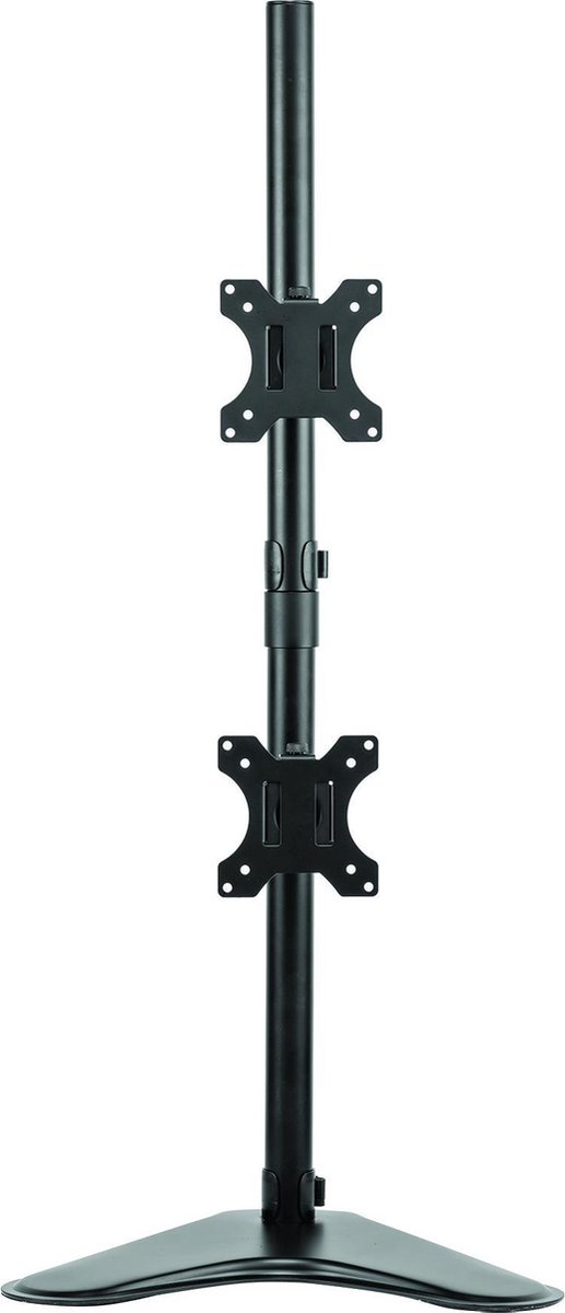 Fellowes seasa monitor arm 2 schermen v 9554270 3 orig - Fellowes Seasa voor 2 schermen tot 27" Monitorstandaard (zwart)