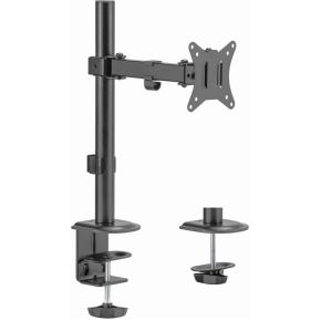 Gembird ma d1 03 flat panel bureau 2 orig - Gembird Bureau Monitorarm Voor Enkele tot 32" Bureausteun (zwart)
