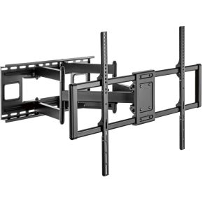 Gembird ma d3 01 flat panel bureau 7 orig - Gembird Verstelbare Bureau voor 3 schermen tot 27" Bureausteun (zwart)