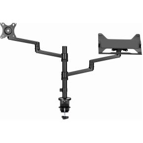 Gembird ma da 04 laptop en monitor 4 orig - Gembird MA-DA-04 tot 32" Bureausteun (zwart)