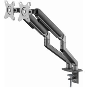 Gembird ma da2 01 dual monitor arm 4 orig - Gembird Dual Monitor Arm voor 2 schermen tot 32" Bureausteun (grijs)