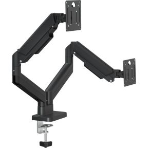 Gembird ma da2 06 flat panel bureau 6 orig - Gembird MA-DA2-06 voor 2 schermen tot 32" Bureausteun (zwart)