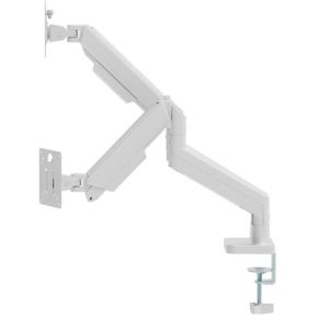 Gembird ma da2 06 w flat panel 3 orig - Gembird MA-DA2-06-W voor 2 schermen tot 32" Bureausteun (wit)