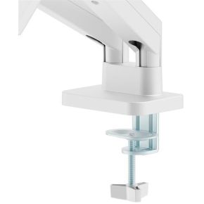 Gembird ma da2 06 w flat panel 4 orig - Gembird MA-DA2-06-W voor 2 schermen tot 32" Bureausteun (wit)