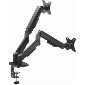 Gembird ma da2u 01 dual 32 monitor 2 orig - Gembird MA-DA2U-01 voor 2 schermen tot 32" Bureausteun (zwart)