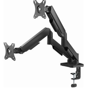 Gembird ma da2u 01 dual 32 monitor 4 orig - Gembird MA-DA2U-01 voor 2 schermen tot 32" Bureausteun (zwart)