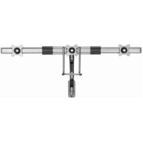 Gembird monitorarm met gasveer voor 3 2 orig - Gembird Monitorarm Met voor 3 schermen tot 27" Muurbeugel (grijs)