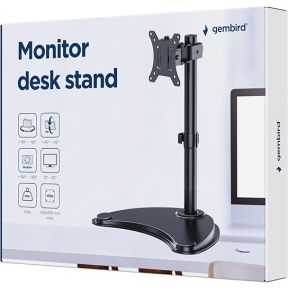 Gembird ms d1st 04 flat panel bureau 6 orig - Gembird MS-D1ST-04 tot 32" Bureausteun (zwart)