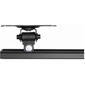 Gembird ms d2 01 flat panel bureau 4 orig - Gembird MS-D2-01 voor 2 schermen tot 27" Monitorstandaard (zwart)