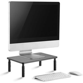 Gembird ms table 01 flat panel bureau 2 orig - Gembird MS-TABLE-01 Monitorstandaard (zwart)
