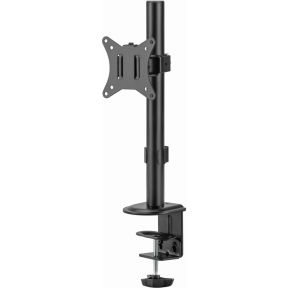 Gembird single display steun zwart 4 orig - Gembird Bureau Monitorarm Voor Enkele tot 32" Bureausteun (zwart)