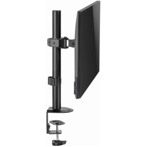 Gembird single display steun zwart 6 orig - Gembird Bureau Monitorarm Voor Enkele tot 32" Bureausteun (zwart)