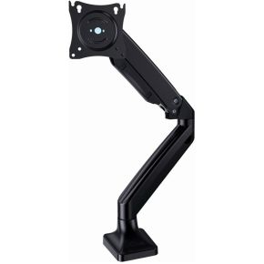 Gembird single monitorarm 35 zwart 2 orig - Gembird MA-DA1-03 tot 35" Bureausteun (zwart)