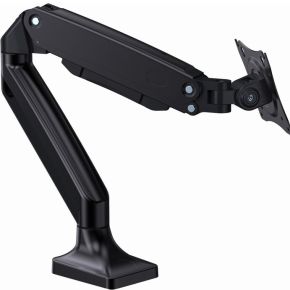 Gembird single monitorarm 35 zwart 3 orig - Gembird MA-DA1-03 tot 35" Bureausteun (zwart)