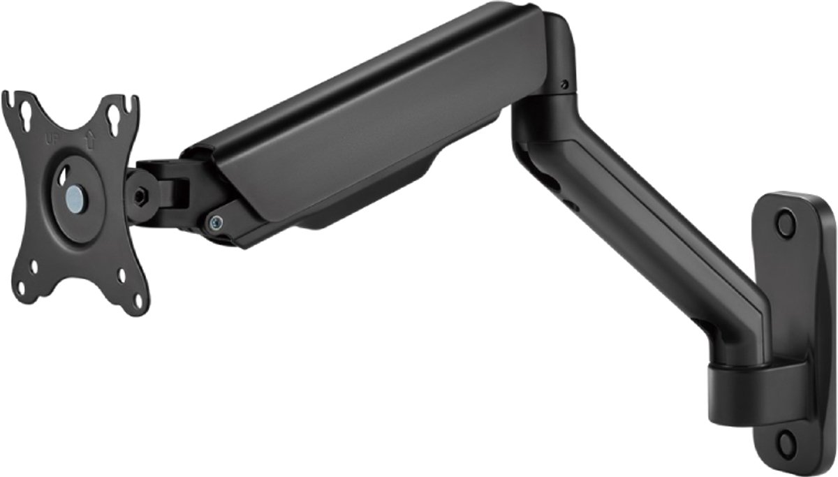 Goobay single monitor wall mount 17 t 5 orig - goobay Single Monitor Wall Mount, 17 tot 32" Muurbeugel (zwart)