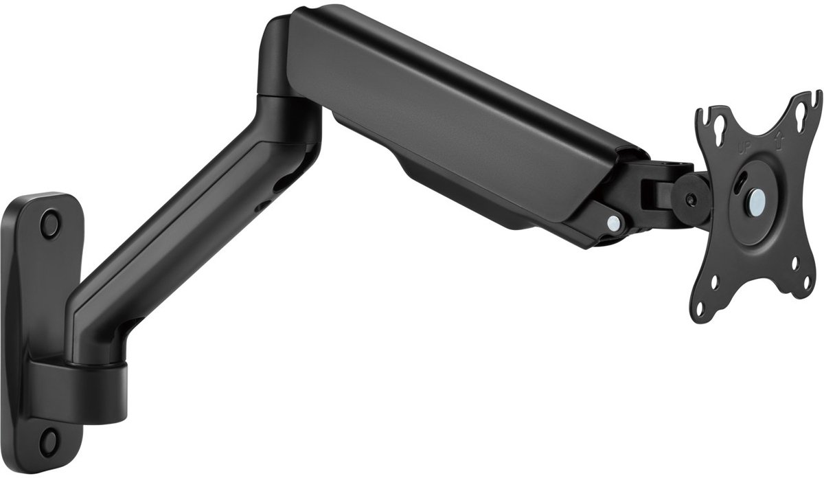 Goobay single monitor wall mount 17 t 8 orig - goobay Single Monitor Wall Mount, 17 tot 32" Muurbeugel (zwart)