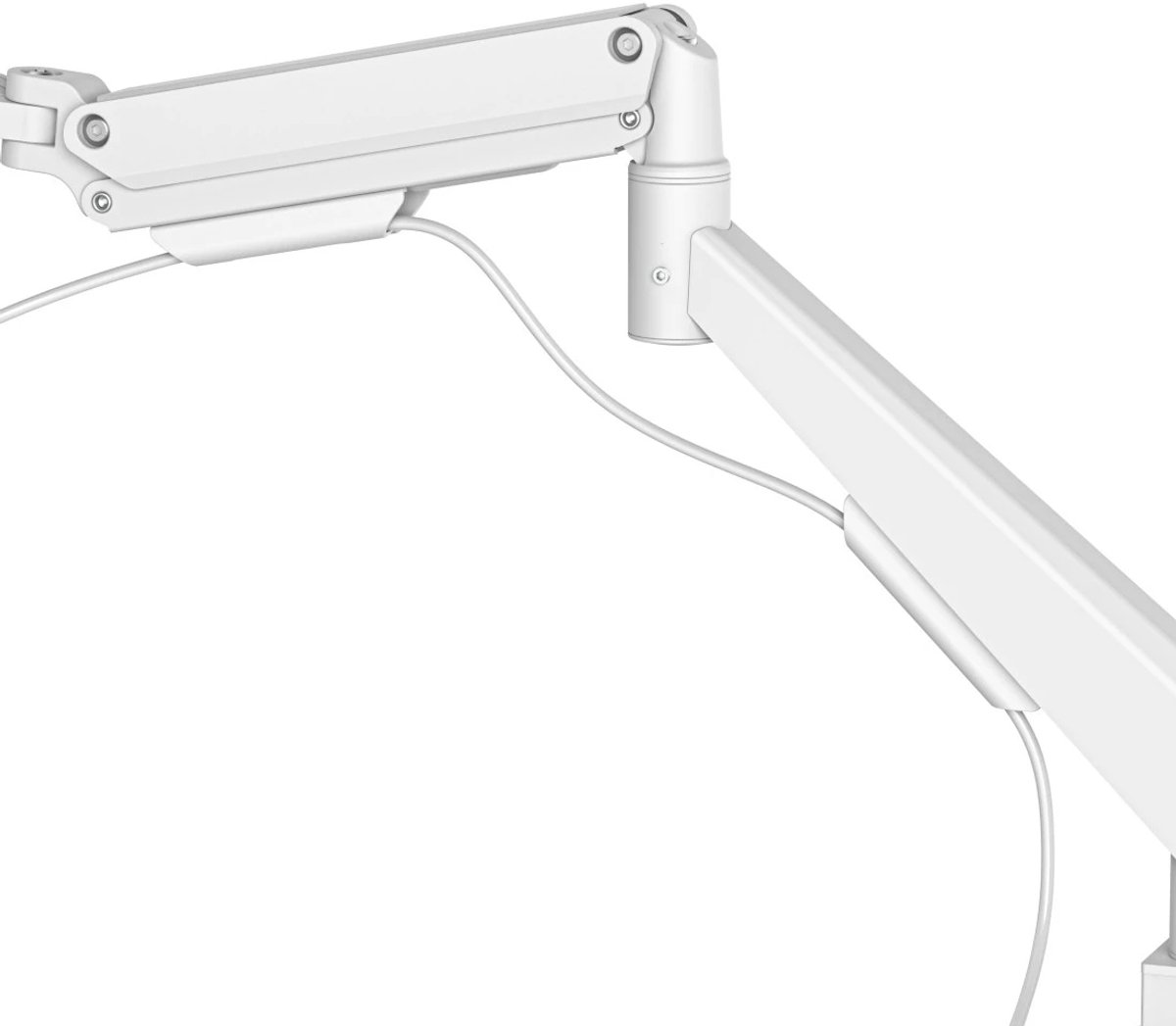 Hama monitorarm 1 monitor in hoogte 9554224 2 orig - Hama Monitorarm 1 Monitor In Hoogte tot 35" Bureausteun (wit)