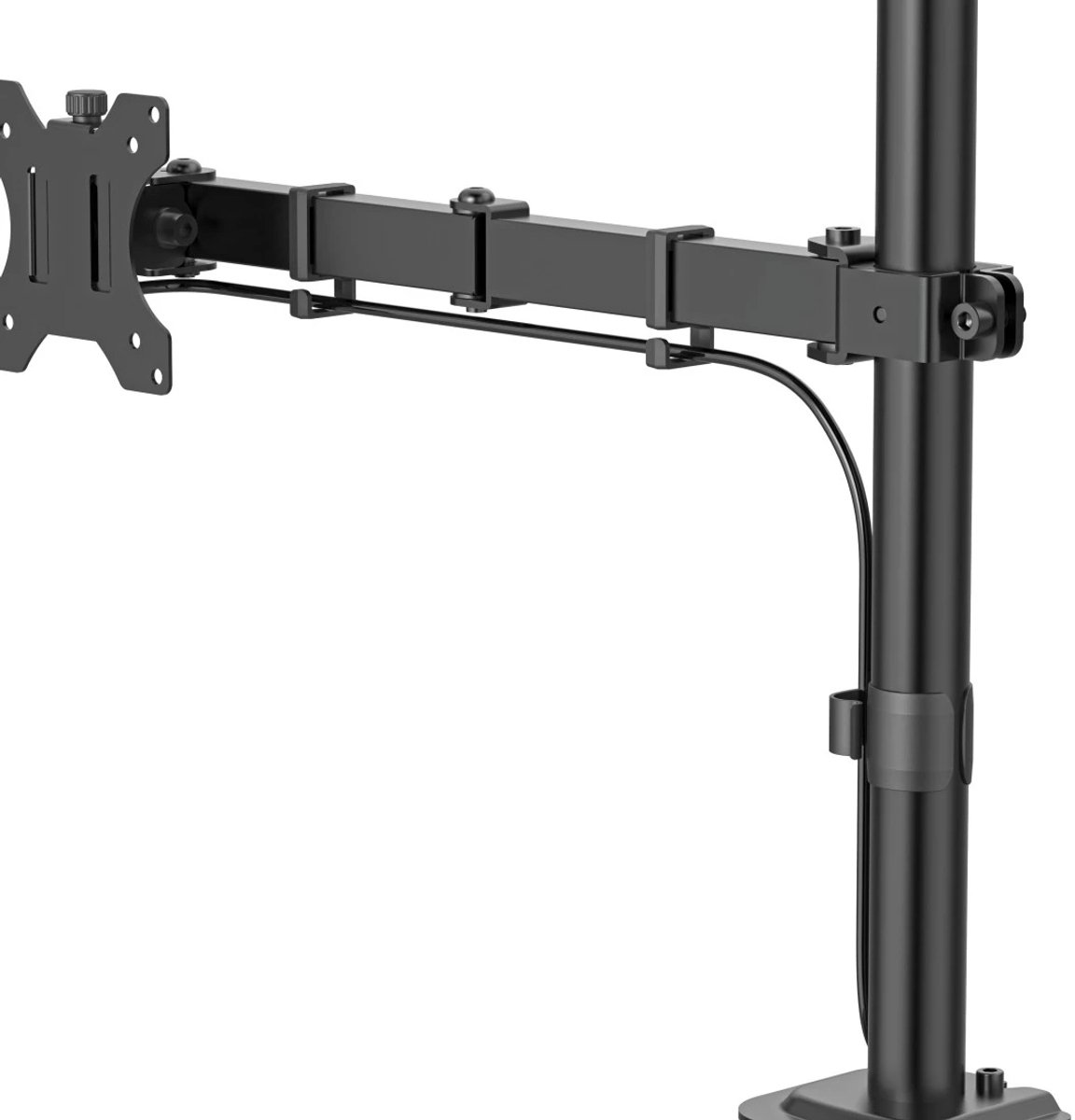Hama monitorarm 1 monitor in hoogte 9554418 2 orig - Hama Monitorarm 1 Monitor In Hoogte tot 35" Bureausteun (zwart)