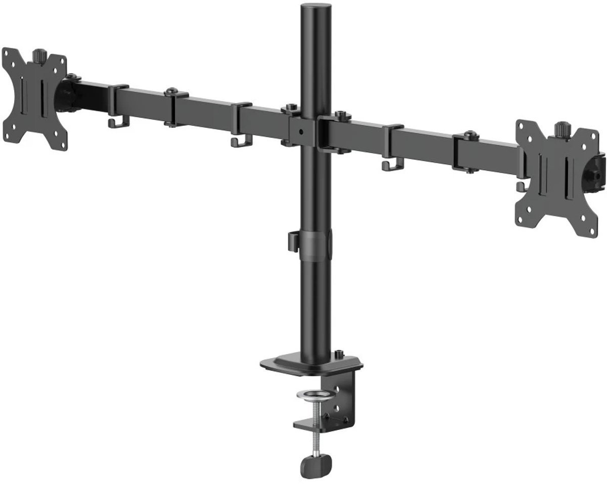 Hama monitorarm 2 monitoren in hoog 9554339