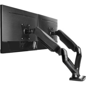 Icy box ib ms304 t monitorarm 3 orig - ICY BOX IB-MS304-T voor 2 schermen tot 27" Bureausteun (zwart)