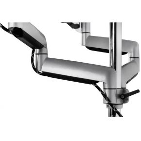 Icy box ib ms505 ti monitorarm 5 orig - ICY BOX IB-MS505-TI voor 3 schermen tot 32" Bureausteun (zilver)