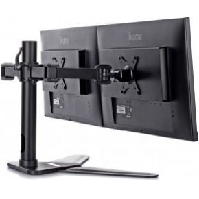 Iiyama ds1002d b1 30 dual monitor arm 3 orig - iiyama DS1002D-B1 voor 2 schermen tot 32" Bureausteun (zwart)