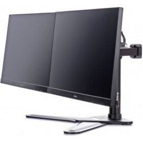 Iiyama ds1002d b1 30 dual monitor arm 4 orig - iiyama DS1002D-B1 voor 2 schermen tot 32" Bureausteun (zwart)