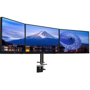 Iiyama ds1003c b1 drievoudige monitor 2 orig - iiyama DS1003C-B1 voor 3 schermen tot 27" Bureausteun (zwart)
