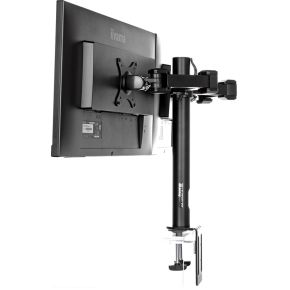 Iiyama dubbele bureausteun arm ds1002 3 orig - iiyama Dsg3001C-R1 voor 2 schermen tot 32" Bureausteun (zwart)
