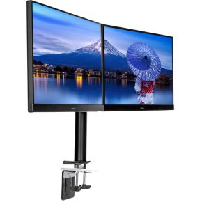 Iiyama dubbele bureausteun arm ds1002 8 orig - iiyama Dsg3001C-R1 voor 2 schermen tot 32" Bureausteun (zwart)