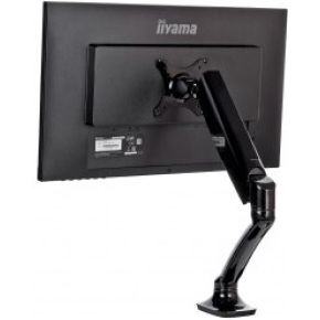 Iiyama enkele gasveer monitorarm ds30 3 orig - iiyama Enkele gasveer monitorarm tot 27" Bureausteun (zwart)