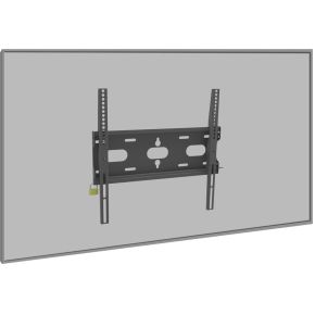 Iiyama md wm4040 zwart 2 orig - iiyama MD-WM4040 Universele wandbevestiging tot 65" Muurbeugel (zwart)