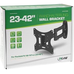 Inline 23103a flat panel muur steun 3 orig - InLine 23103A tot 42" Muurbeugel