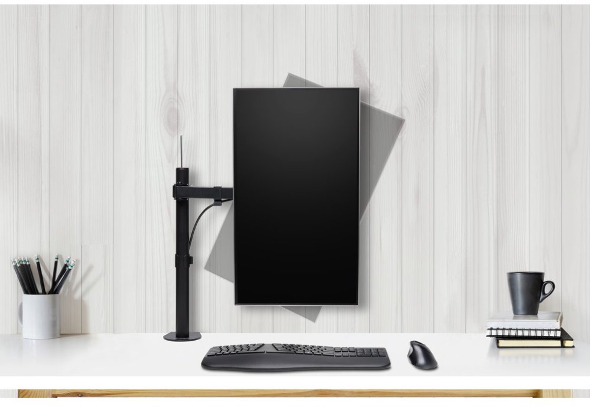 Kensington smartfit ergo monitorarm arm v 8 orig - Kensington Smartfit Ergo tot 34" Bureausteun (zwart)