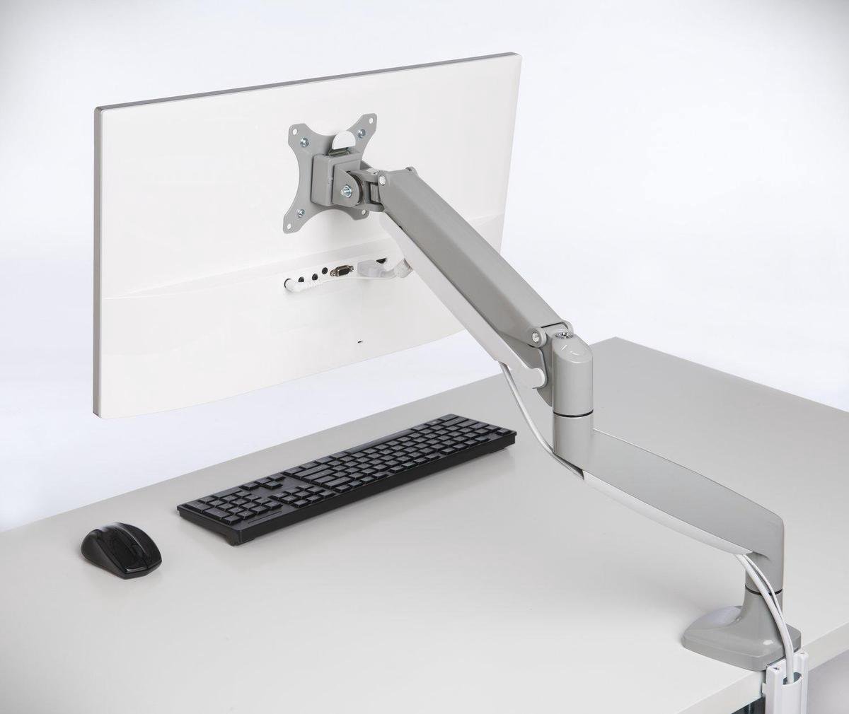 Kensington smartfit monitorarm verstelbaa 2 orig - Kensington Smartfit tot 32" Bureausteun (zilver)