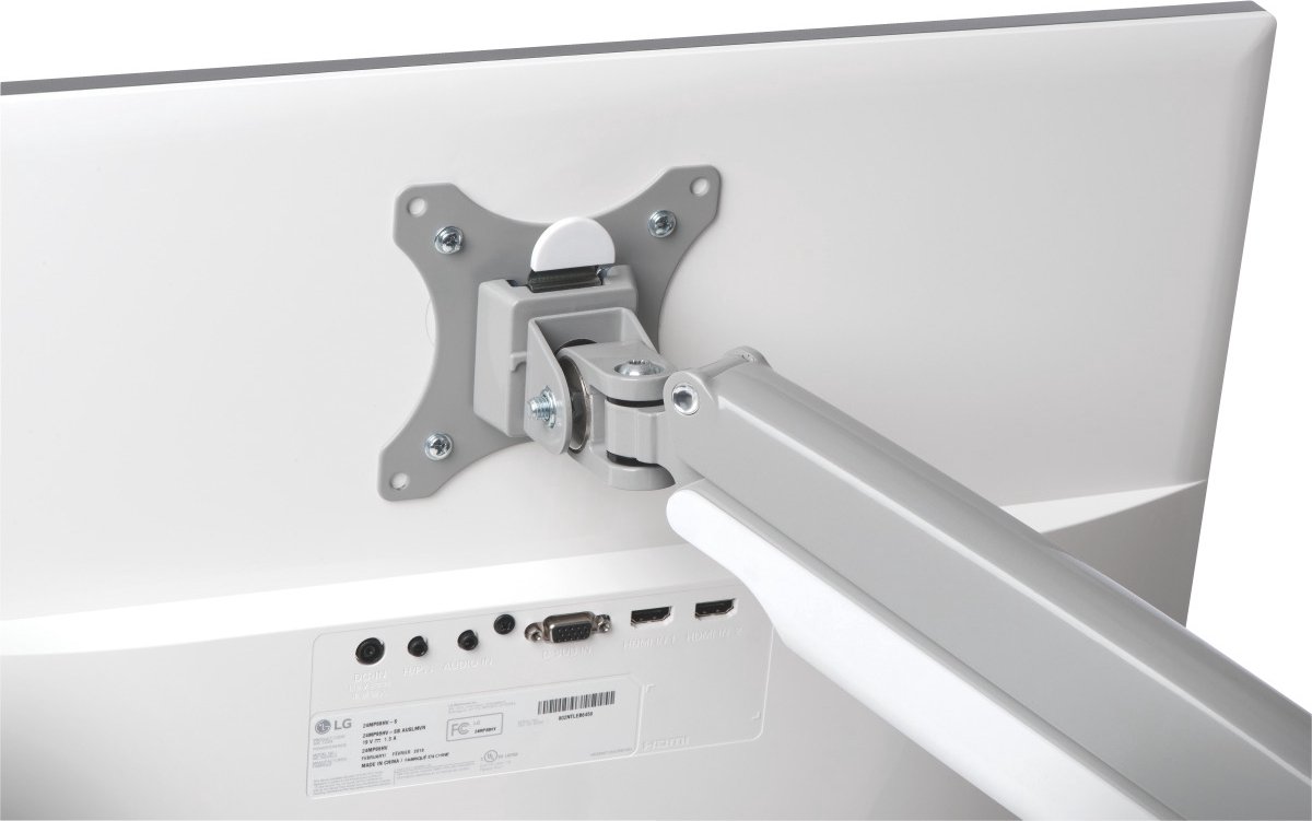 Kensington smartfit monitorarm verstelbaa 6 orig - Kensington Smartfit tot 32" Bureausteun (zilver)