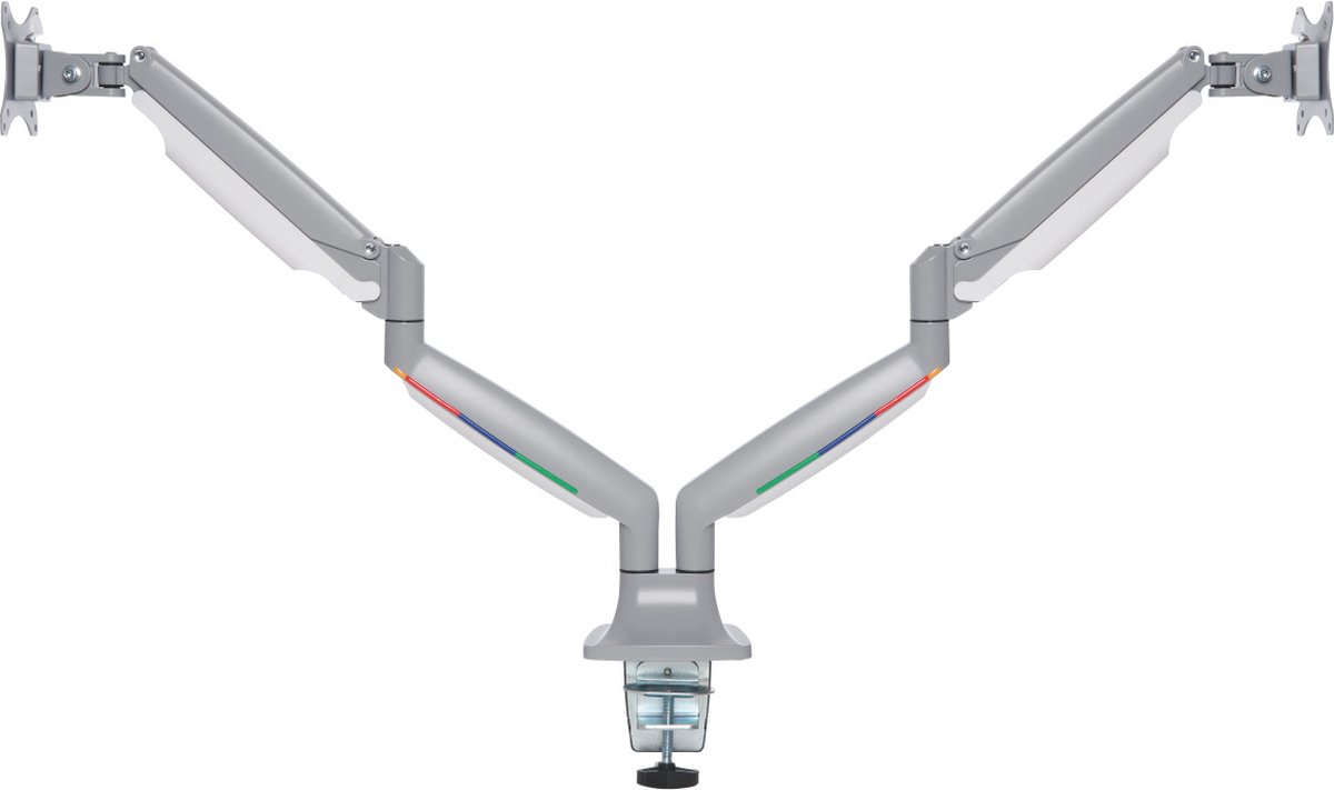 Kensington smartfit one touch dubbele mon 2 orig - Kensington Smartfit voor 2 schermen tot 32" Bureausteun (grijs)
