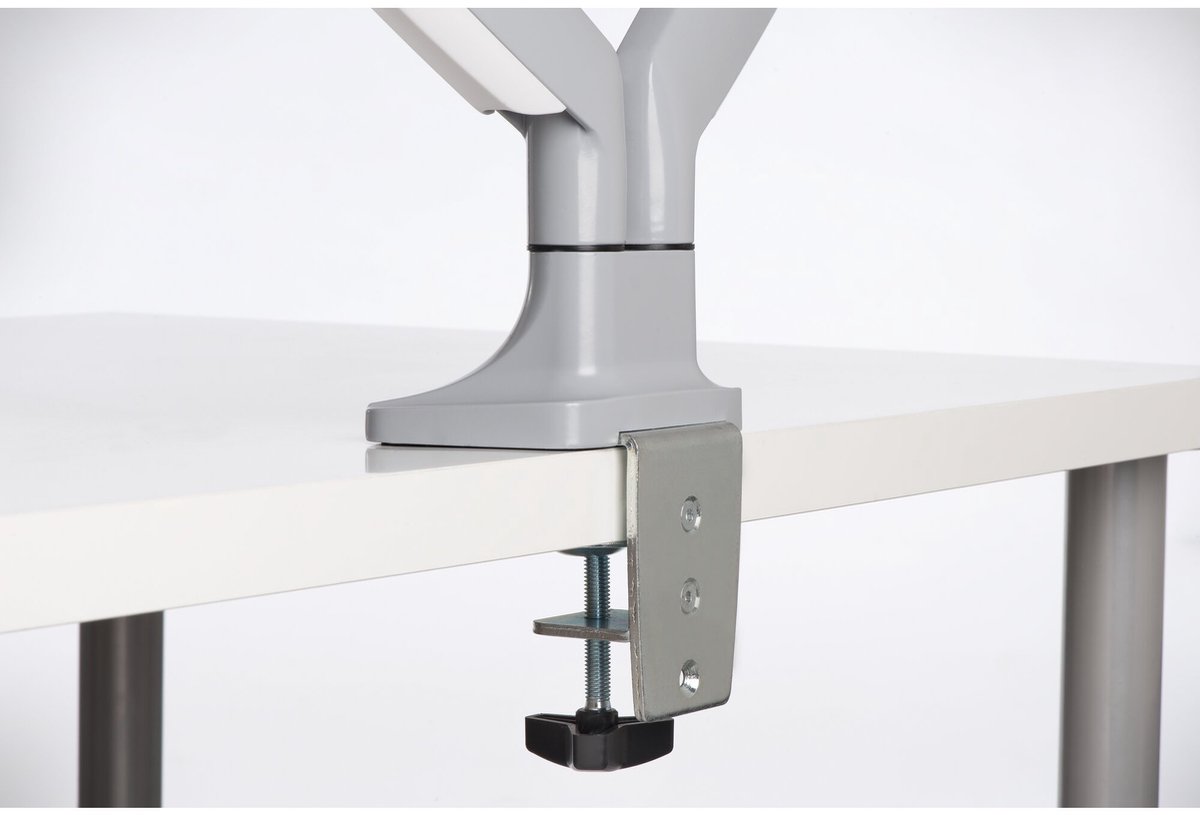 Kensington smartfit one touch dubbele mon 5 orig - Kensington Smartfit voor 2 schermen tot 32" Bureausteun (grijs)