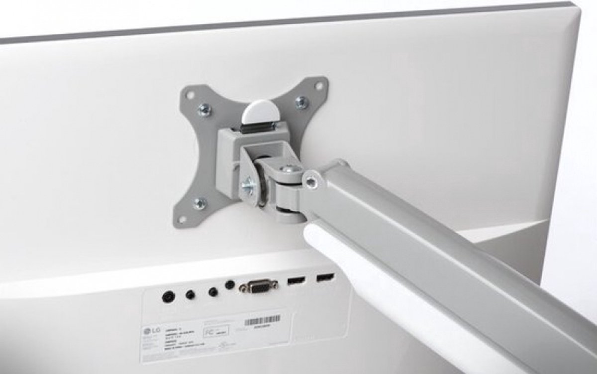 Kensington smartfit one touch dubbele mon 9 orig - Kensington Smartfit voor 2 schermen tot 32" Bureausteun (grijs)