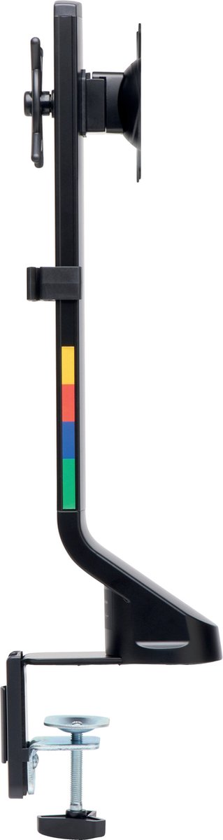 Kensington smartfit ruimtebesparende enke 4 orig - Kensington Ruimtebesparende Enkele tot 32" Bureausteun (zwart)