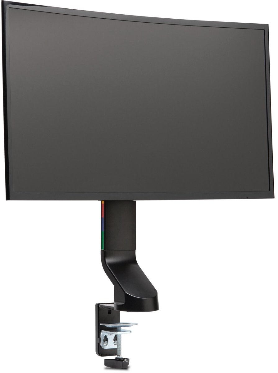 Kensington smartfit ruimtebesparende enke 8 orig - Kensington Ruimtebesparende Enkele tot 32" Bureausteun (zwart)