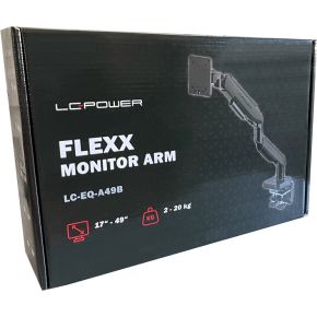 Lc power lc power lc eq a49b flat 8 orig - LC-Power LC-EQ-A49B tot 49" Bureausteun (zwart)