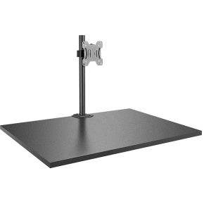 Lindy 40656 flat panel bureau steun 2 orig - Lindy 40656 tot 28" Bureausteun (zwart)
