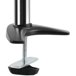 Logilink bp0077 flat panel bureau steun 2 orig - Logilink BP0077 voor 2 schermen tot 27" Bureausteun (zwart)