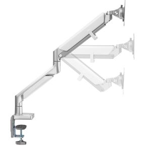 Logilink bp0086 flat panel bureau steun 2 orig - Logilink BP0086 tot 32" Bureausteun (zilver)