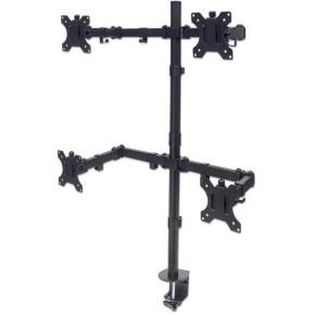 Manhattan 461566 32 klem zwart flat pane